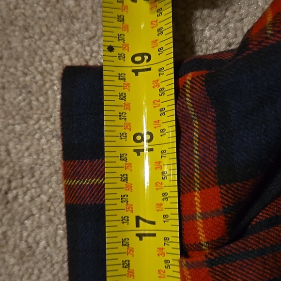 Royal Monk Pleated Plaid Kilt Skirt UK18 US14 100% Cotton - Picture 8 of 8